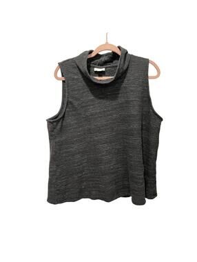 Pure Jill grey sweater tank, women’s size XL